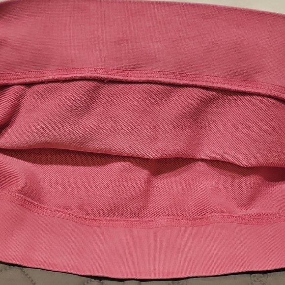 Peloton Women's Pink and White Ombre Half Zip Sweatshirt - Picture 13 of 16